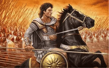 Ilustração de Alexandre o Grande
